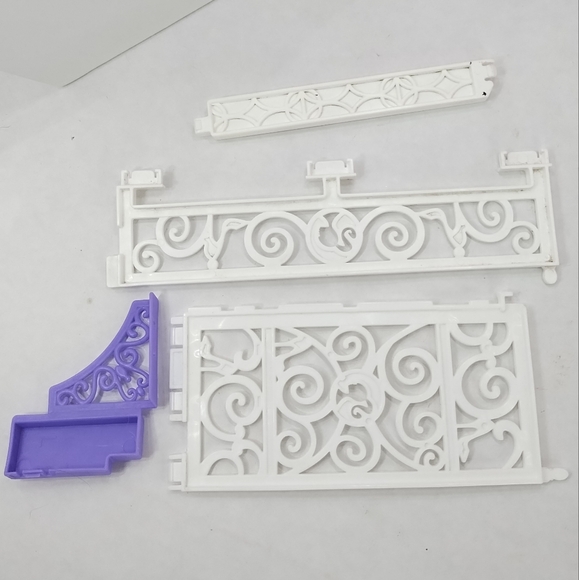 Replacement Parts For Barbie Dreamhouse Playset Patio Floor Rails Door Pillar - Picture 4 of 9